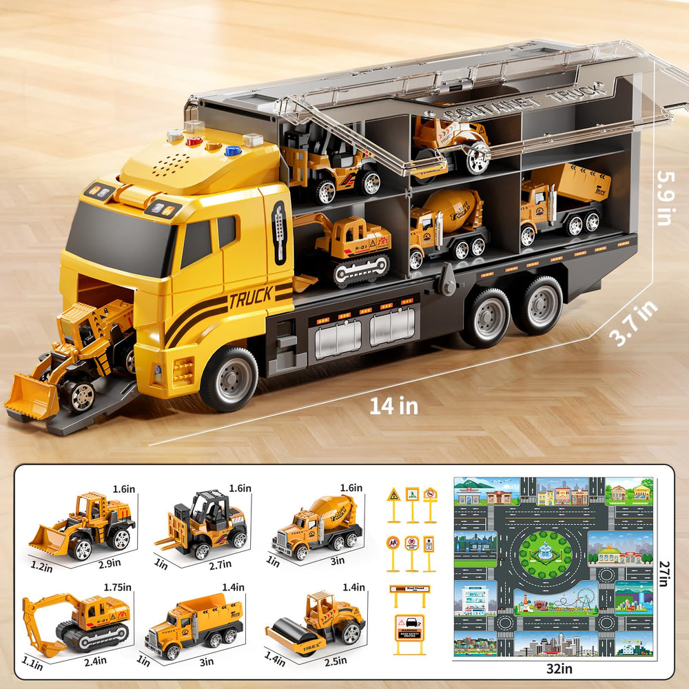 NIPLOOOW dump truck toy ideal for outdoor sandbox missions.