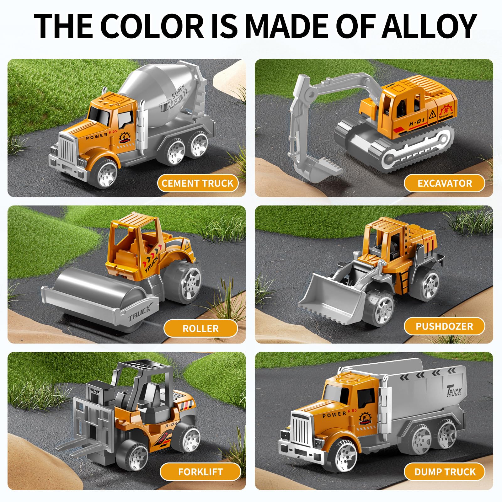 NIPLOOOW forklift toy for realistic warehouse-style role play.