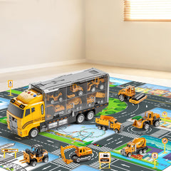 NIPLOOOW play mat 32x27 inches for collaborative building fun.