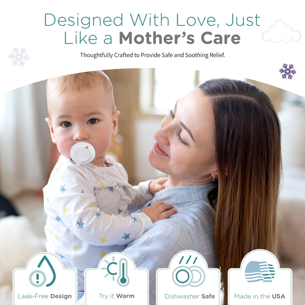 Nippii Medical-grade silicone offers a safe, latex-free teething option.