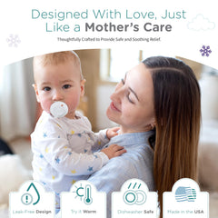 Nippii Medical-grade silicone offers a safe, latex-free teething option.