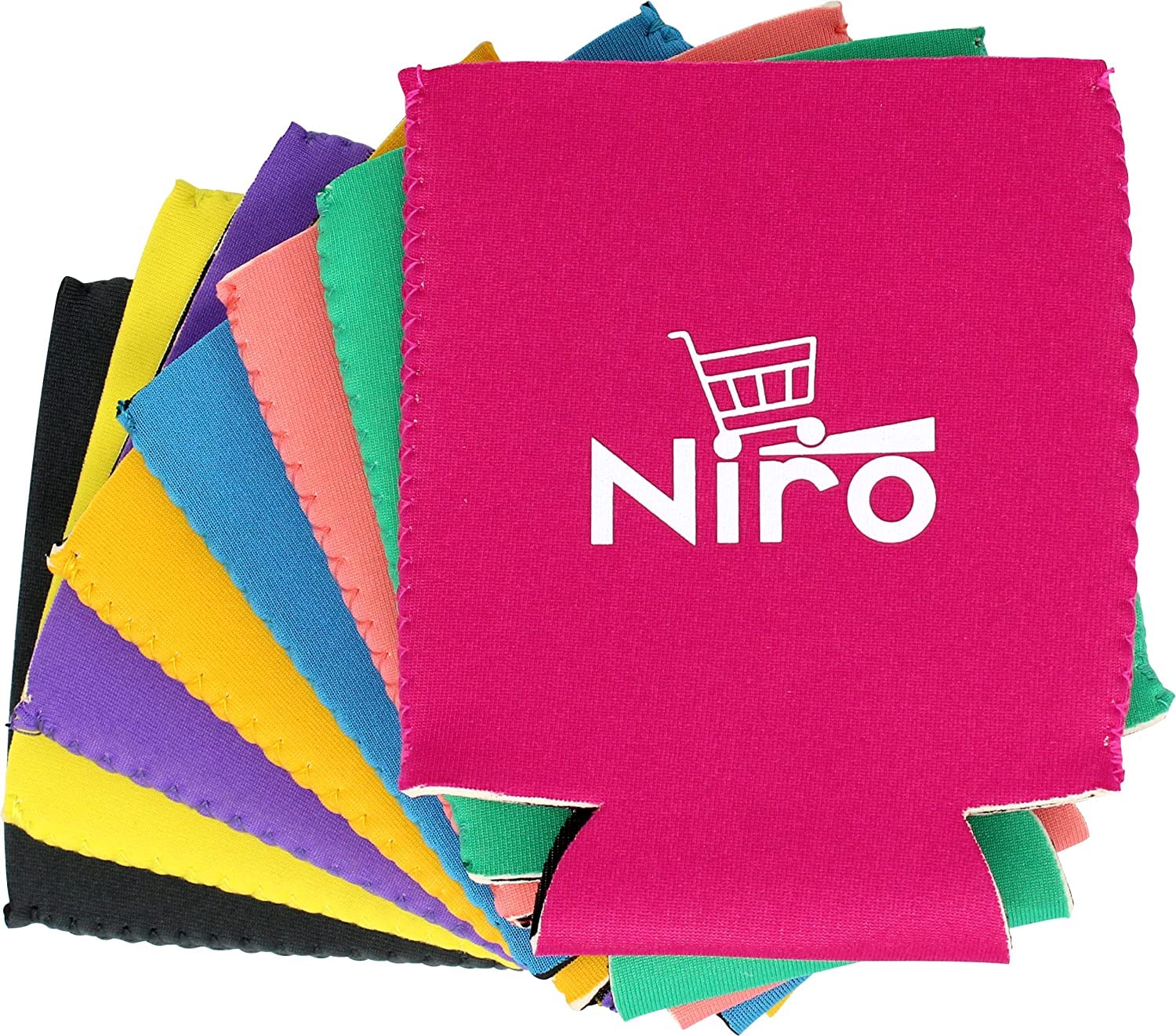 Niro premium beverage sleeve shown with shake bottle for secure on-the-go transport.
