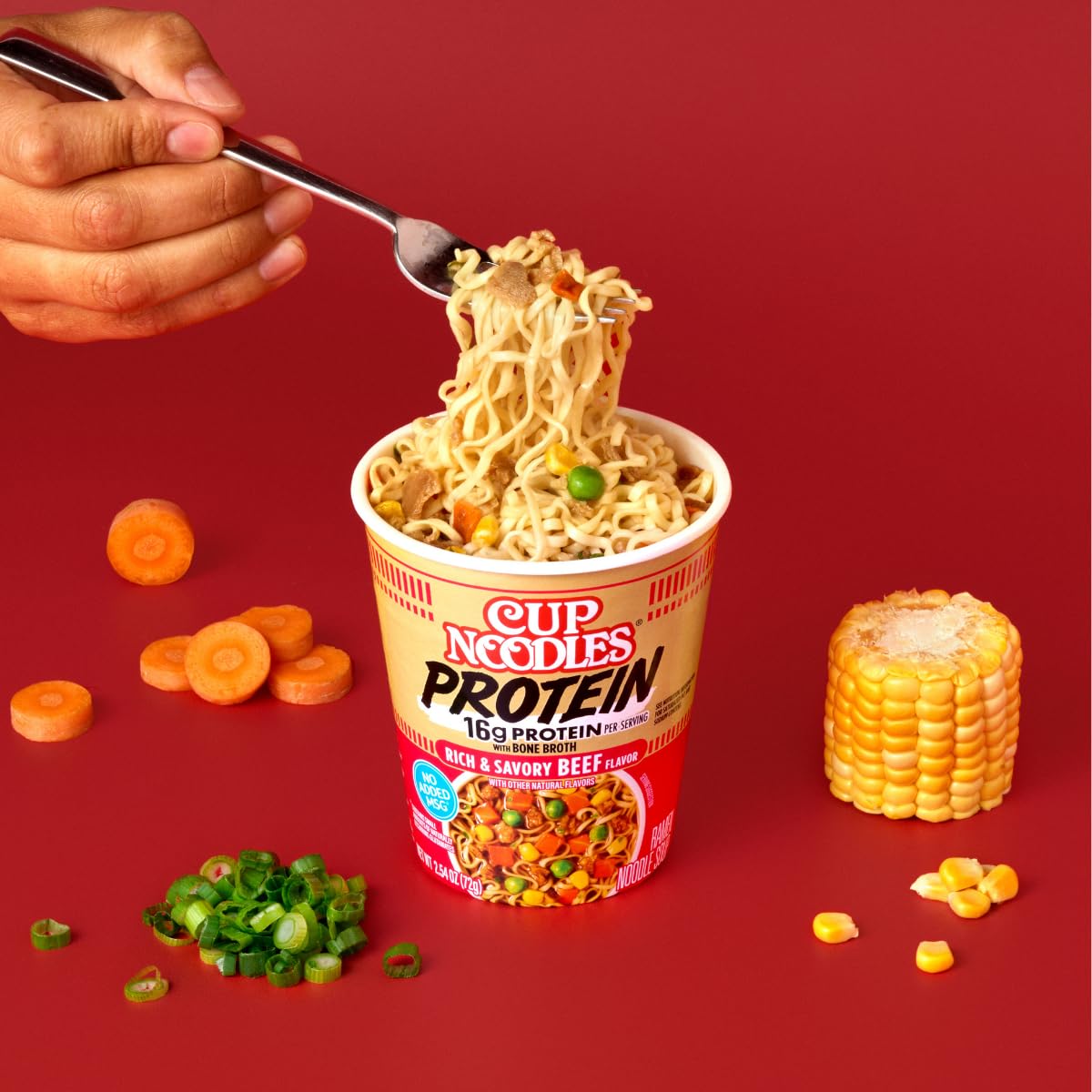 Six-pack of protein ramen for quick, satisfying meals