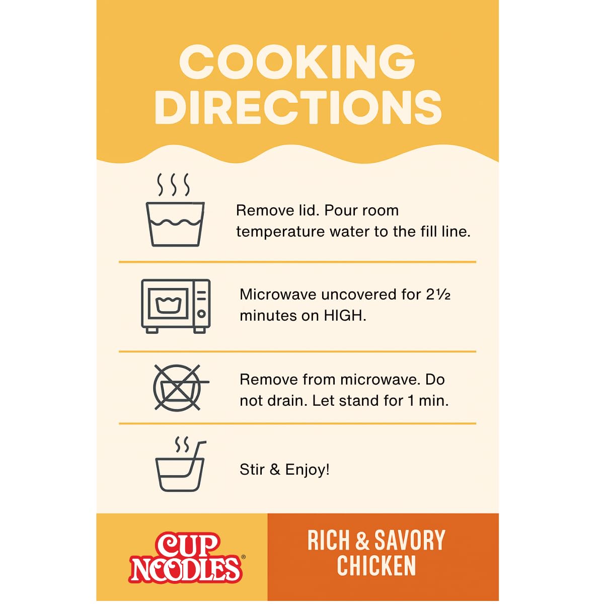 Nissin Cup Noodles Protein six-pack display in pantry