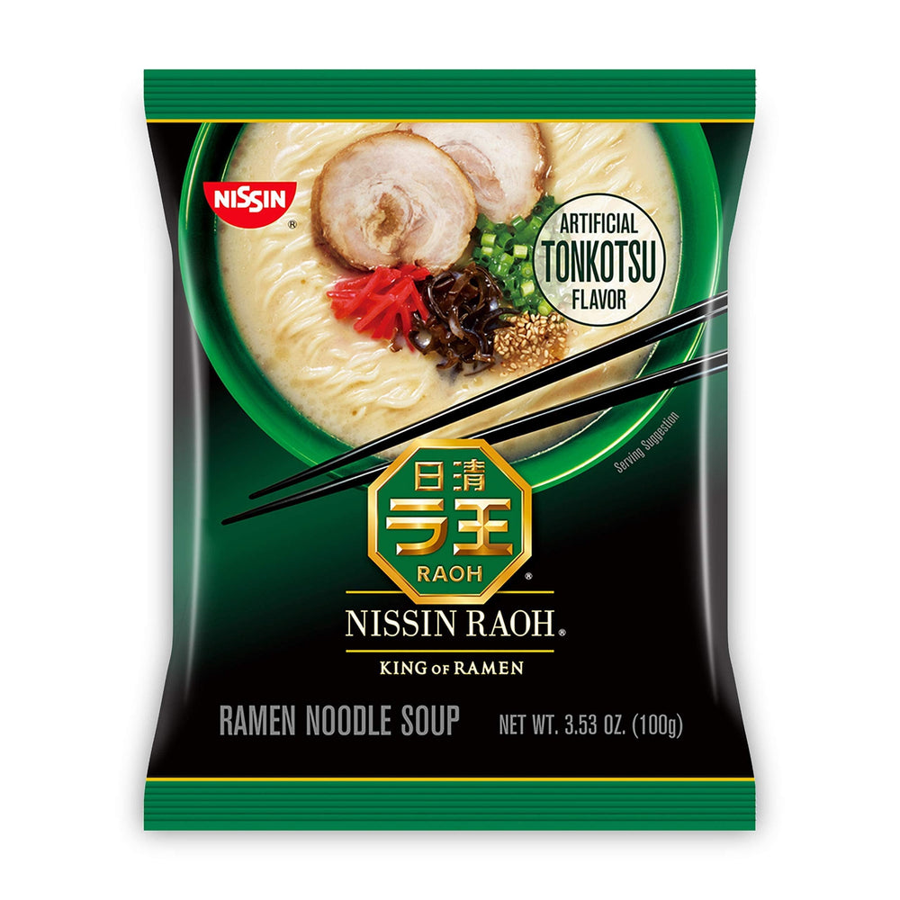Nissin RAOH Tonkotsu restaurant-style serve in home kitchen