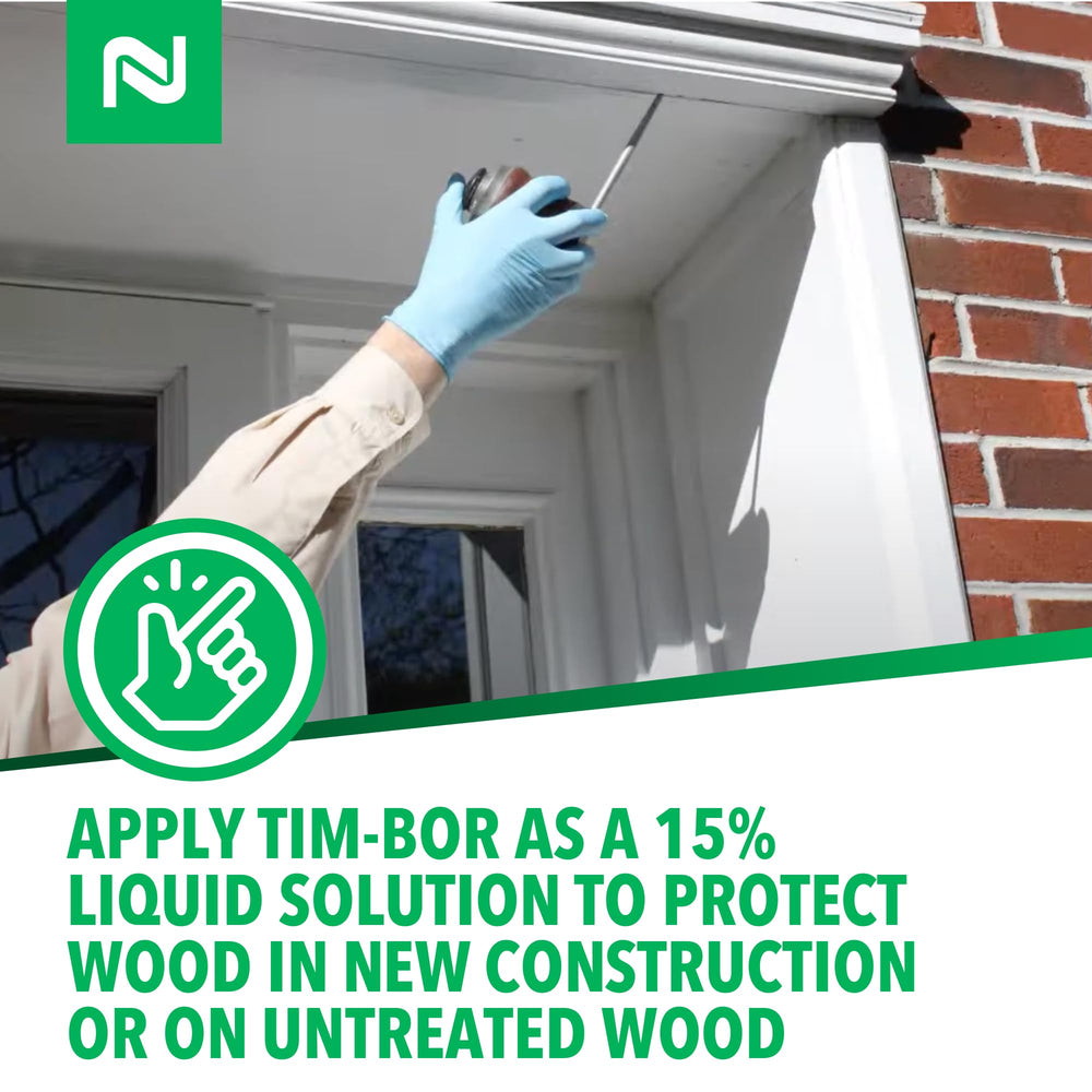 Nisus Tim-BOR Professional protection for new construction wood