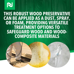 Nisus Tim-BOR Professional wall void treatment example