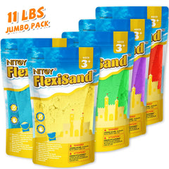 NiToy FlexiSand blue color pack suited for water inspired scenes