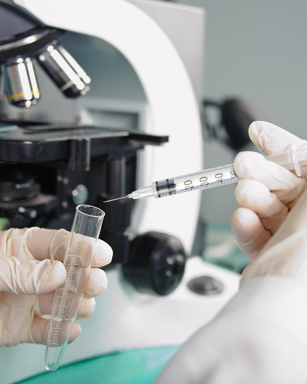 NITYLNRE U-100 syringe suitable for industrial, scientific, and household use