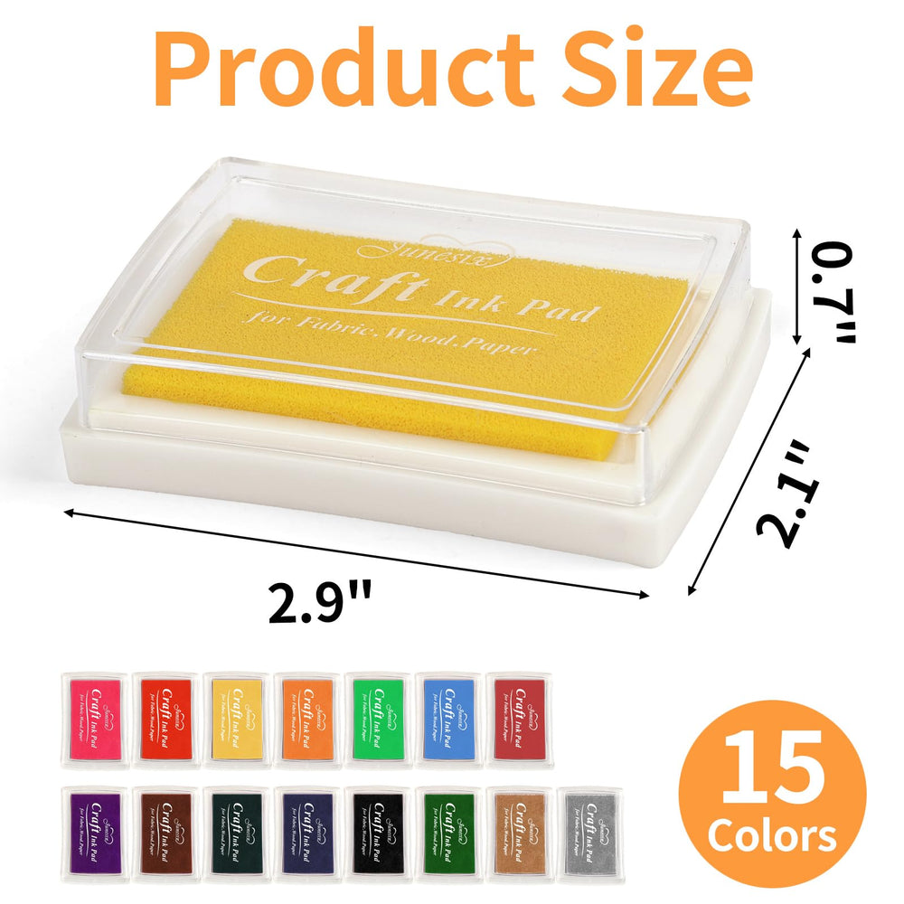 NIUBIER ink pad close-up reveals smooth texture for crisp stamping on paper.
