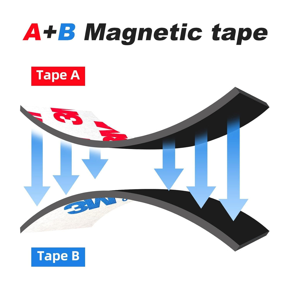 NIUBIKLUS flexible magnetic strip can be cut to size for crafts.