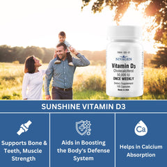 Front label of Nivagen Vitamin D3 highlights allergen-free formula