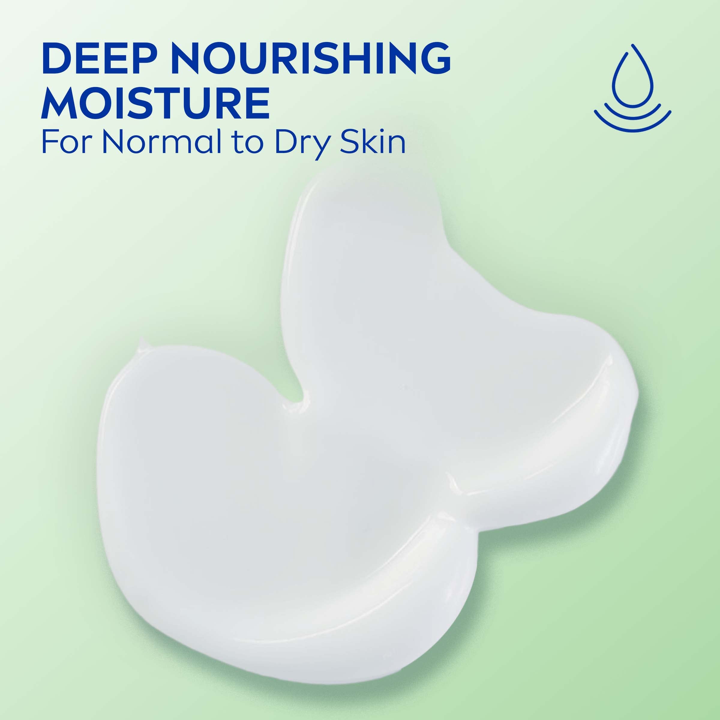 Vitamin C enhanced NIVEA Fresh Fusion lotion being absorbed