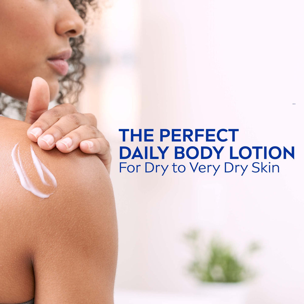Vitamin E enriched NIVEA Breathable Nourishing Lotion on skin