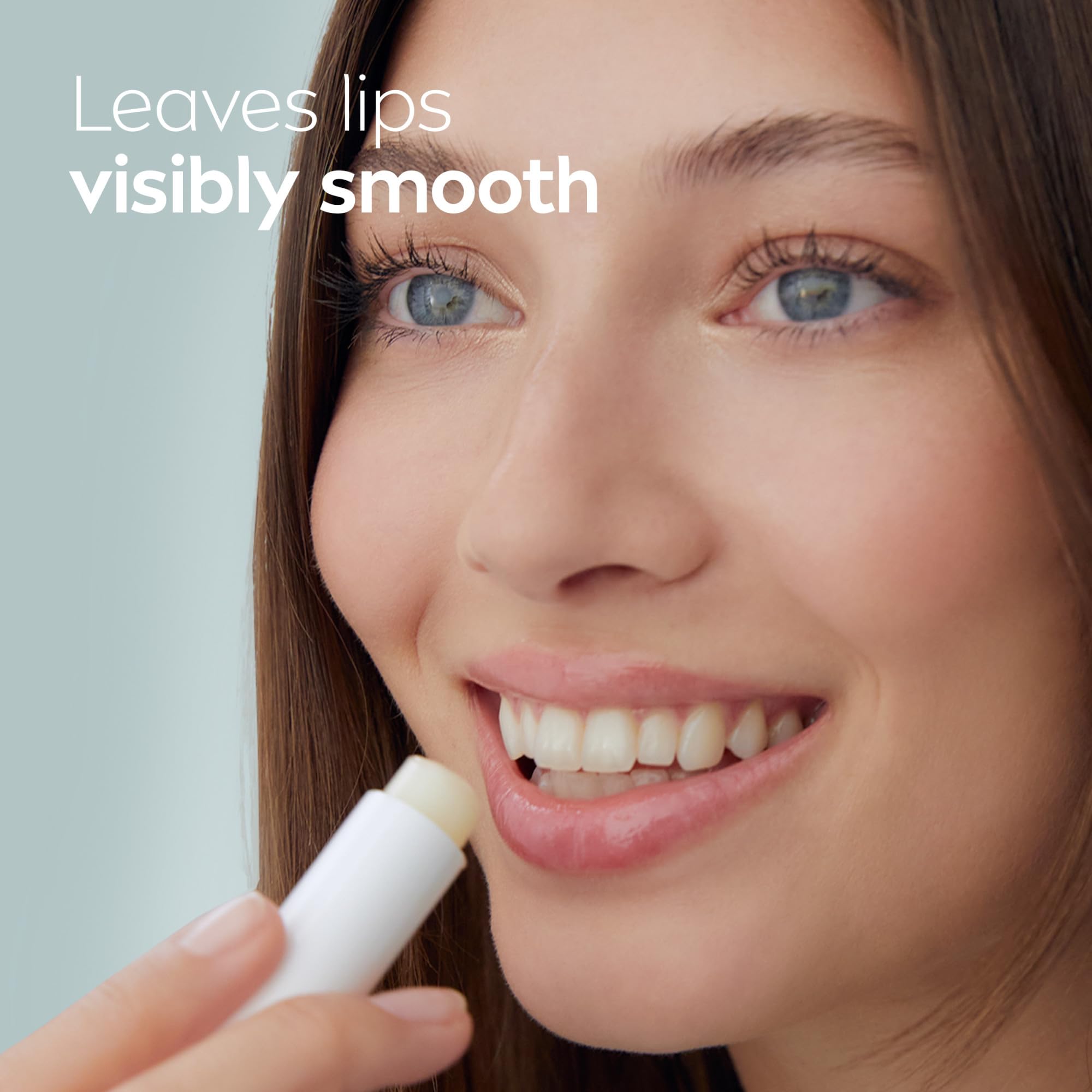 NIVEA Dewy Lip Care provides long-lasting hydration.