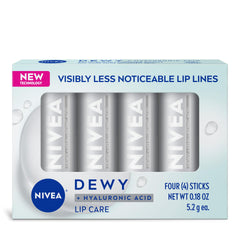 NIVEA Dewy Lip Care packaging ready for daily hydration.