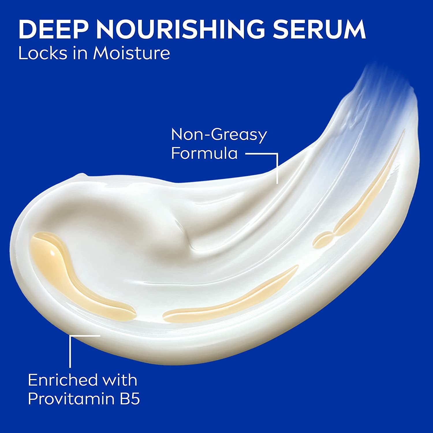 NIVEA dry skin texture before image illustrating rough skin.