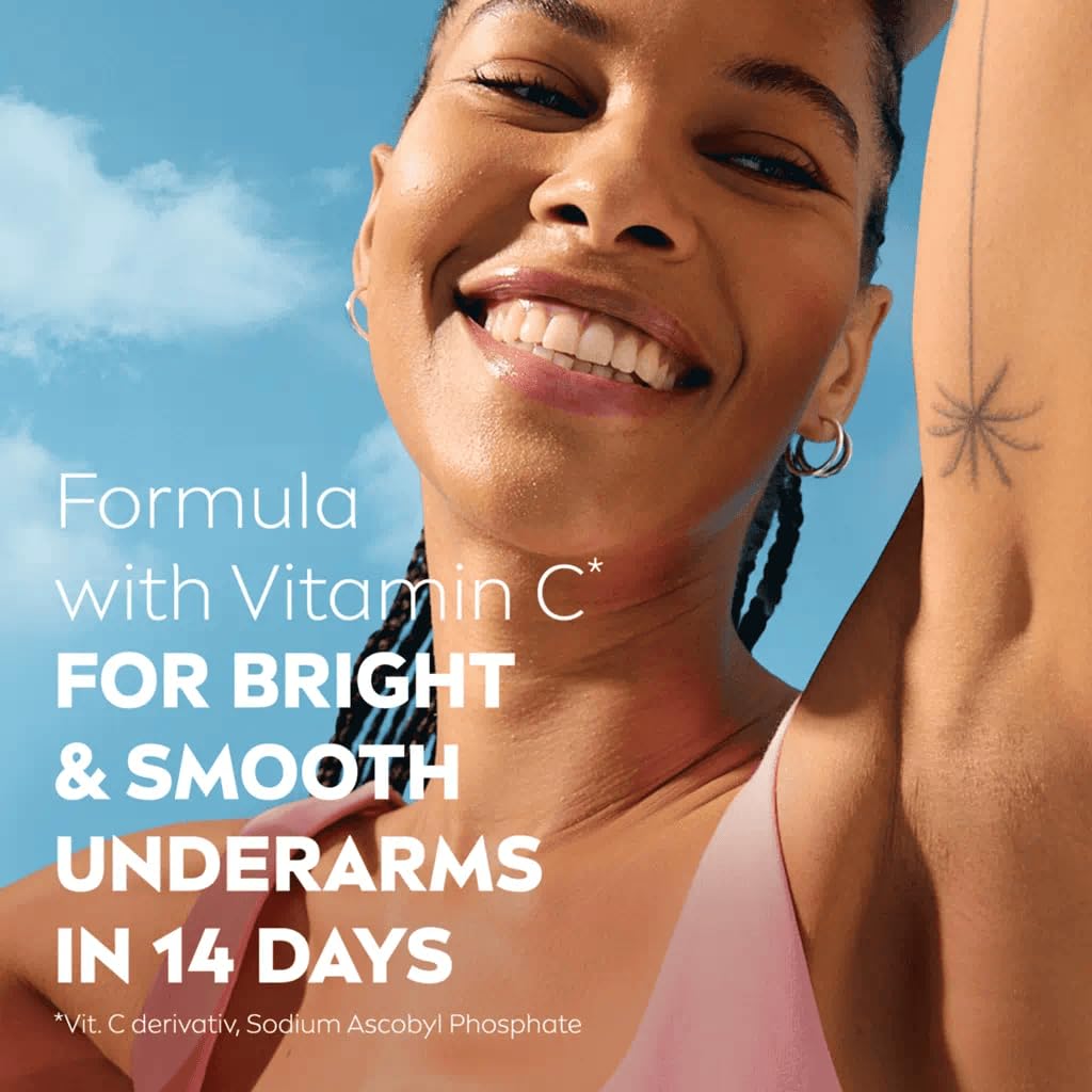 NIVEA Extra Bright smooth, even underarms with regular use.