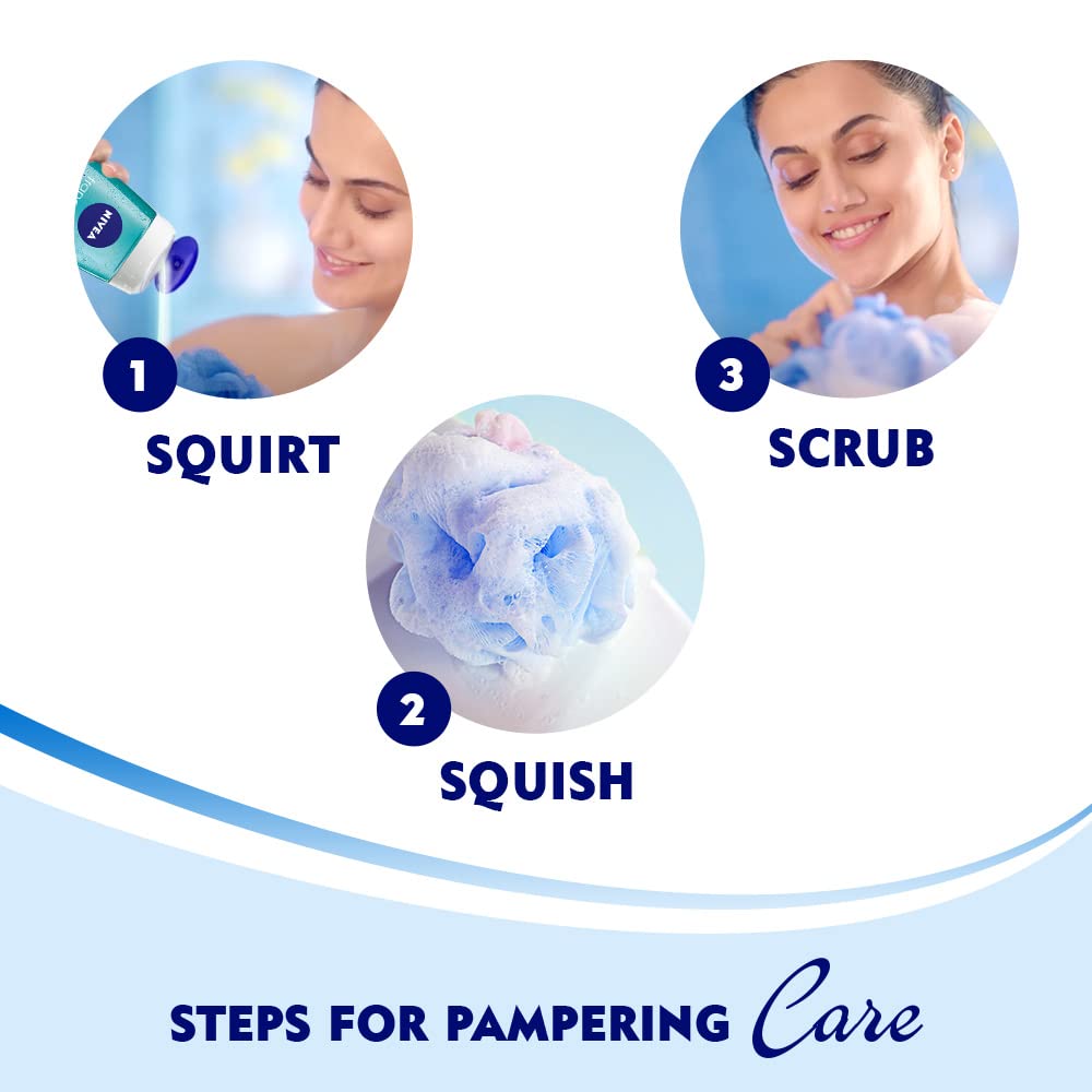 NIVEA Frangipani & Oil Shower Gel soft skin after shower