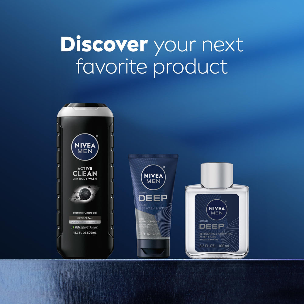 Eco-conscious bottle shown, highlighting recycled plastic usage.