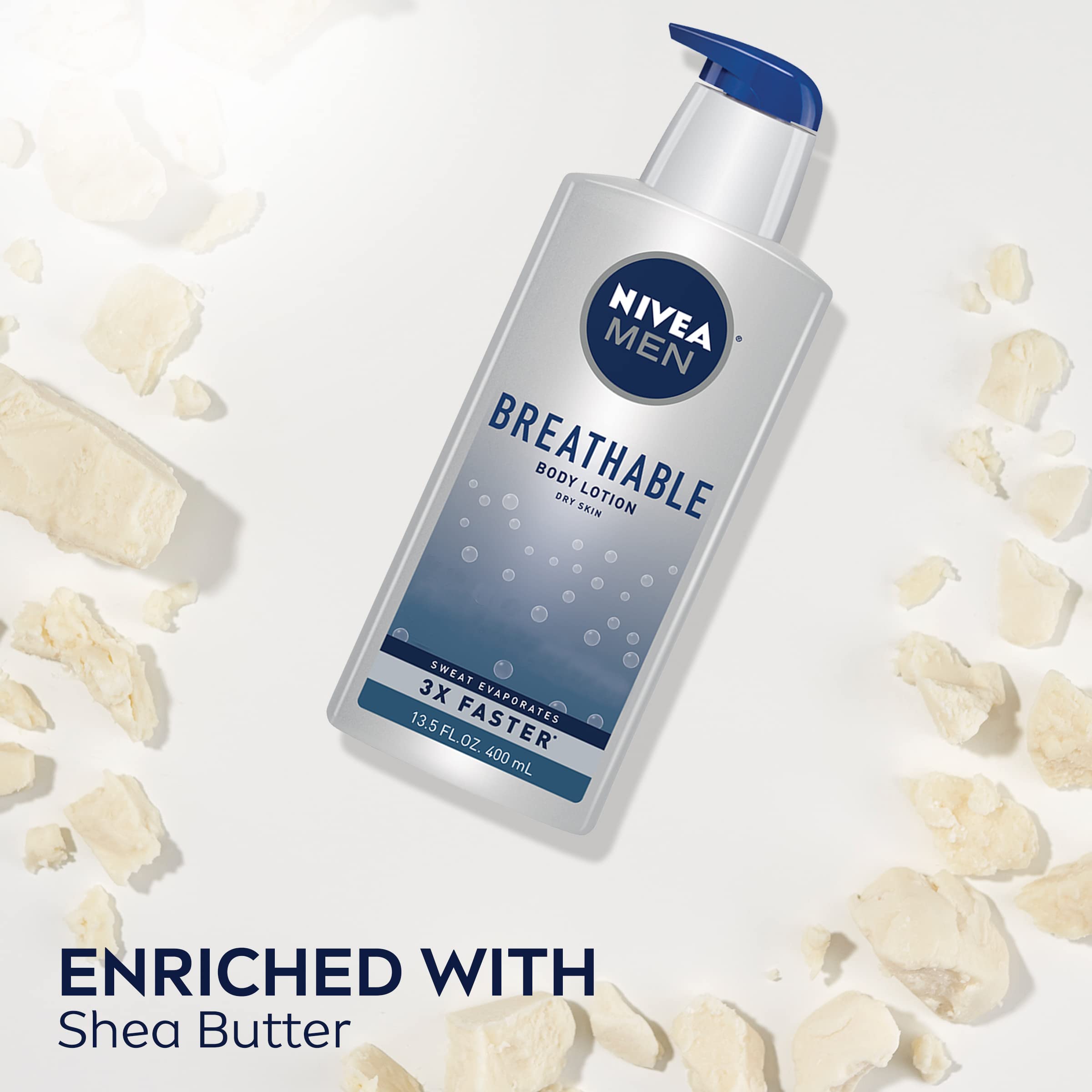 NIVEA MEN vitamin C bottle design emphasizes skin nourishment.