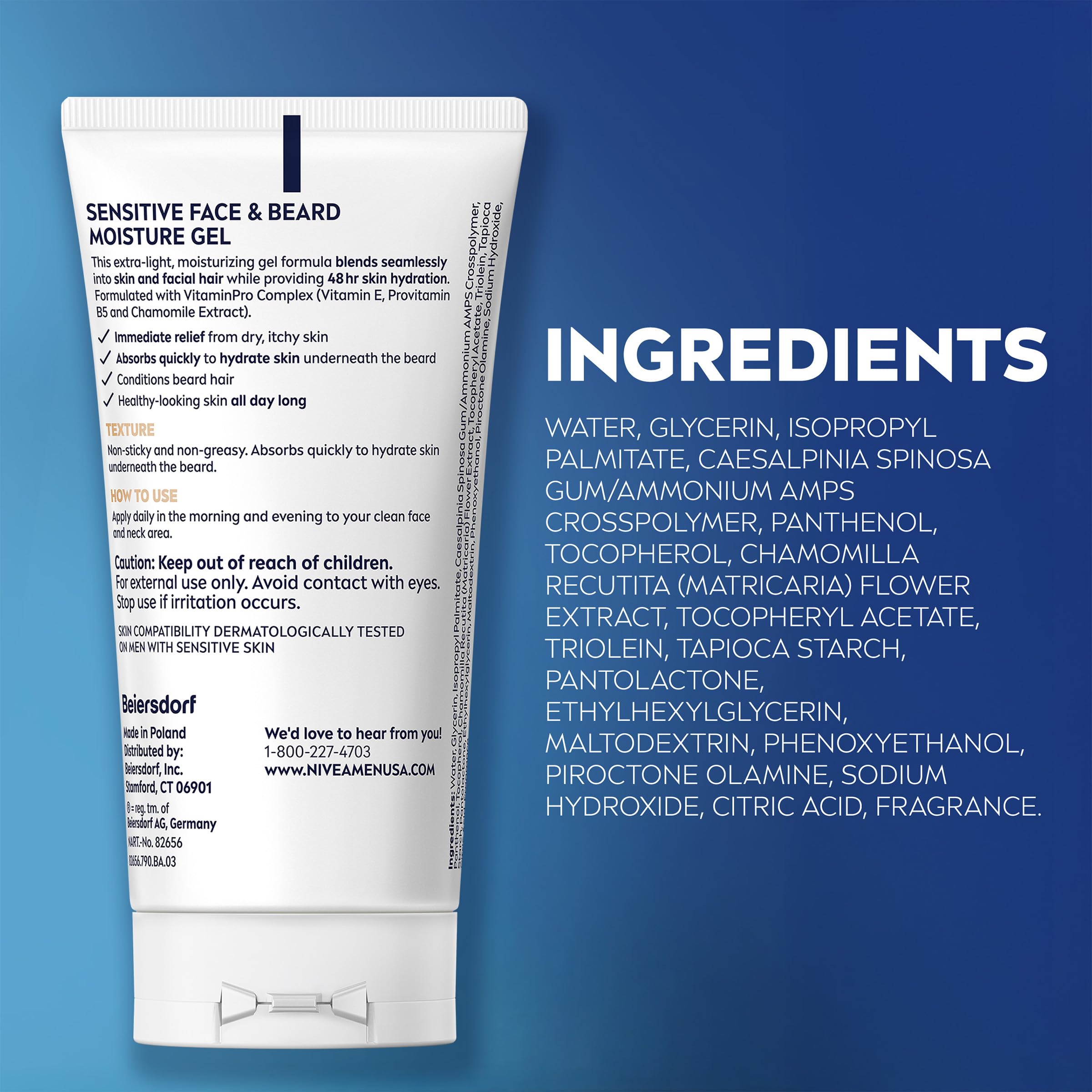 Pack of three tubes ready for daily grooming.