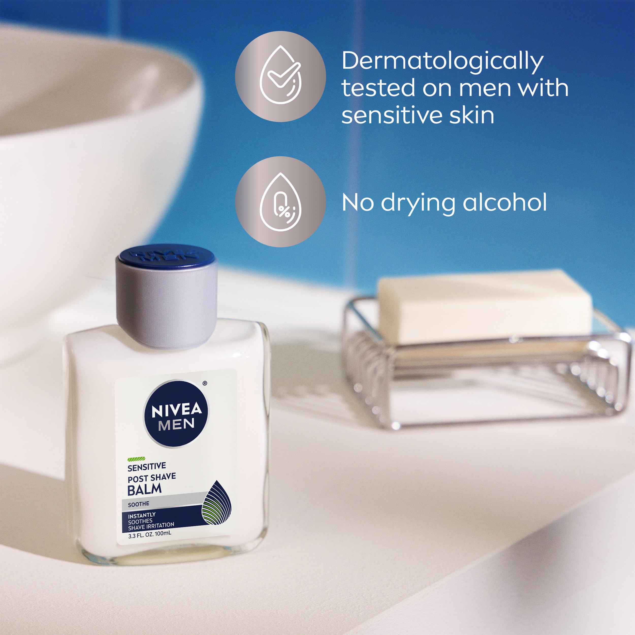 Ingredients list focusing on VitaminPro Complex in NIVEA MEN balm