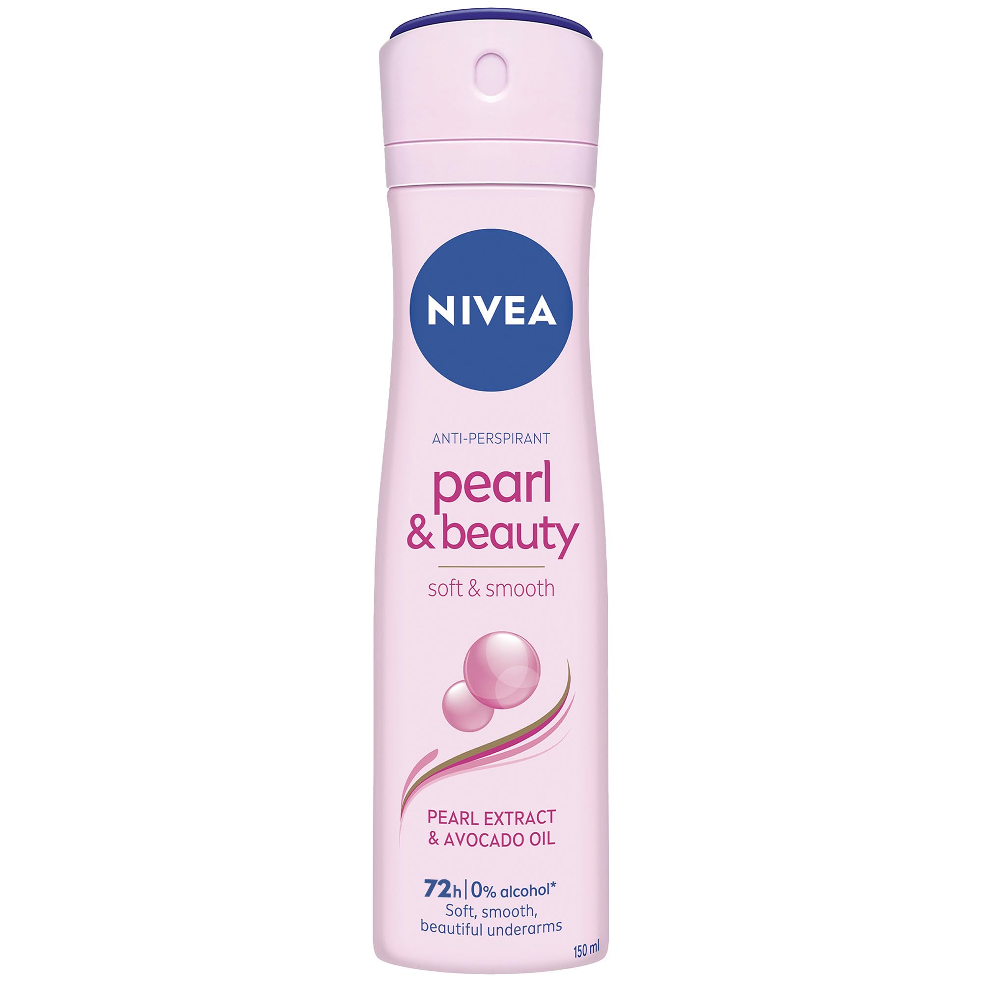 NIVEA Pearl Beauty Spray dermatologically tested for skin tolerance.