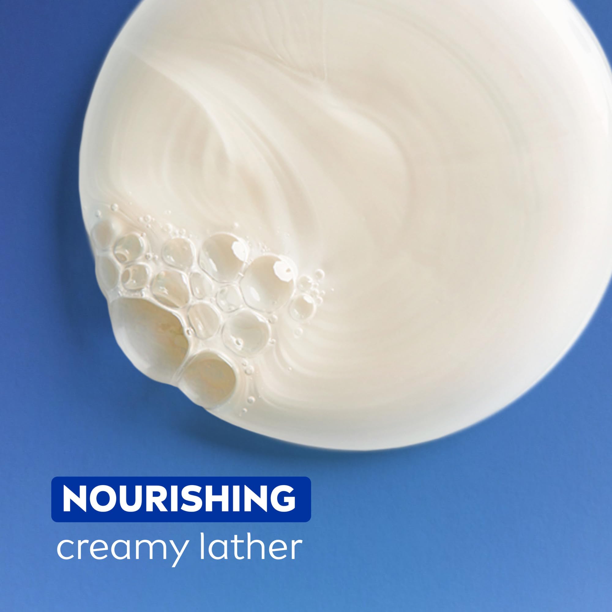 NIVEA Provitamin B5 and Vitamin E droplets on formula.