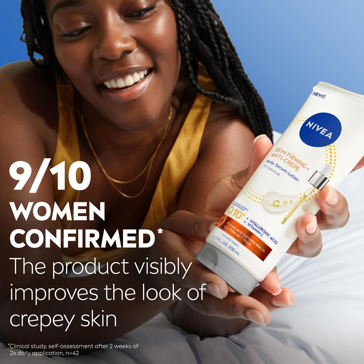 NIVEA routine setup photo with firming products