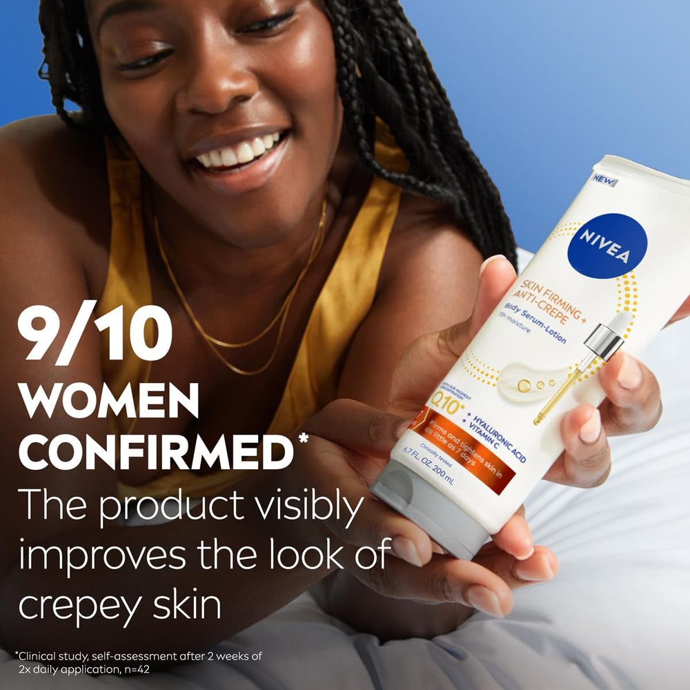 NIVEA routine setup photo with firming products