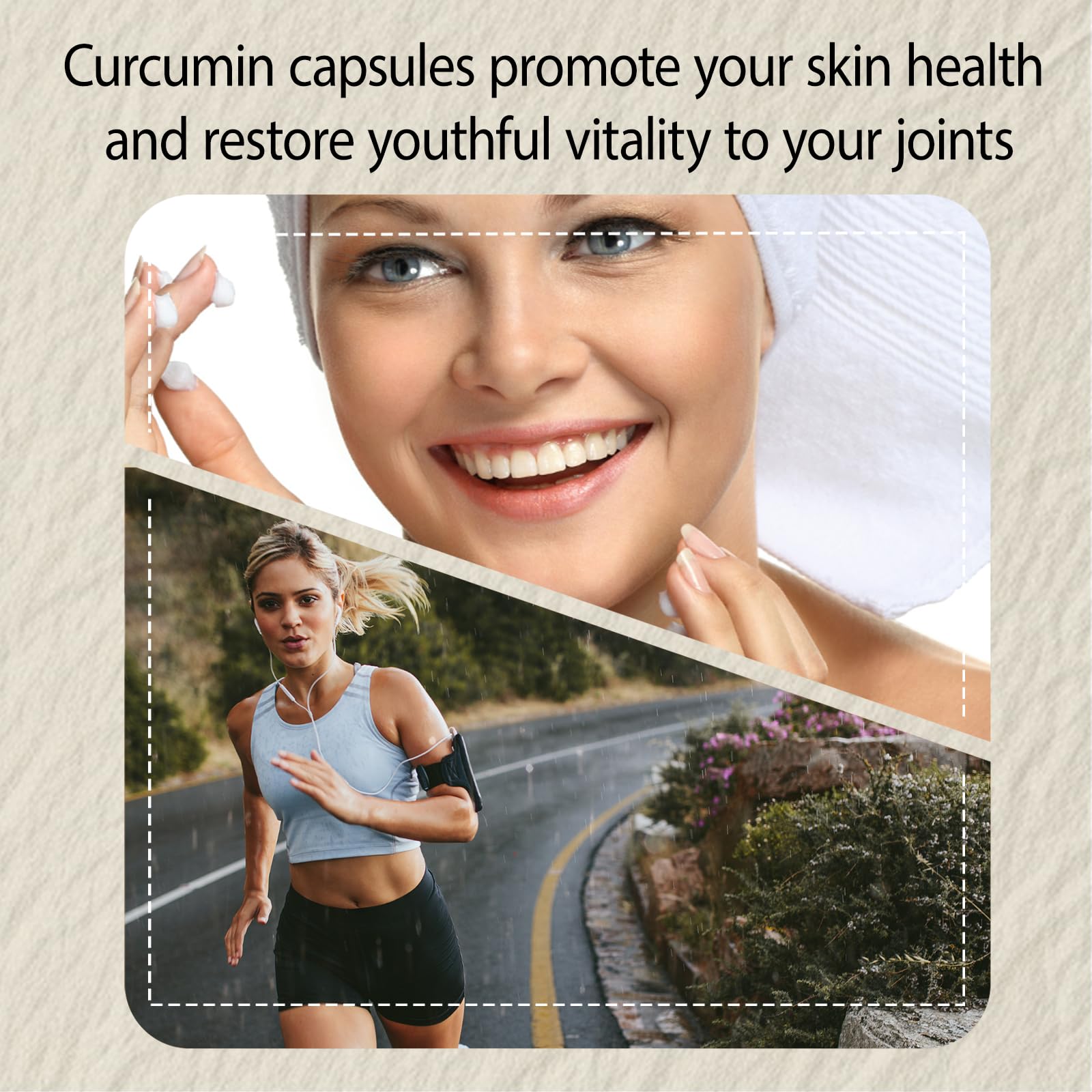 Illustration of how black pepper boosts curcumin absorption in NIVELLE formula