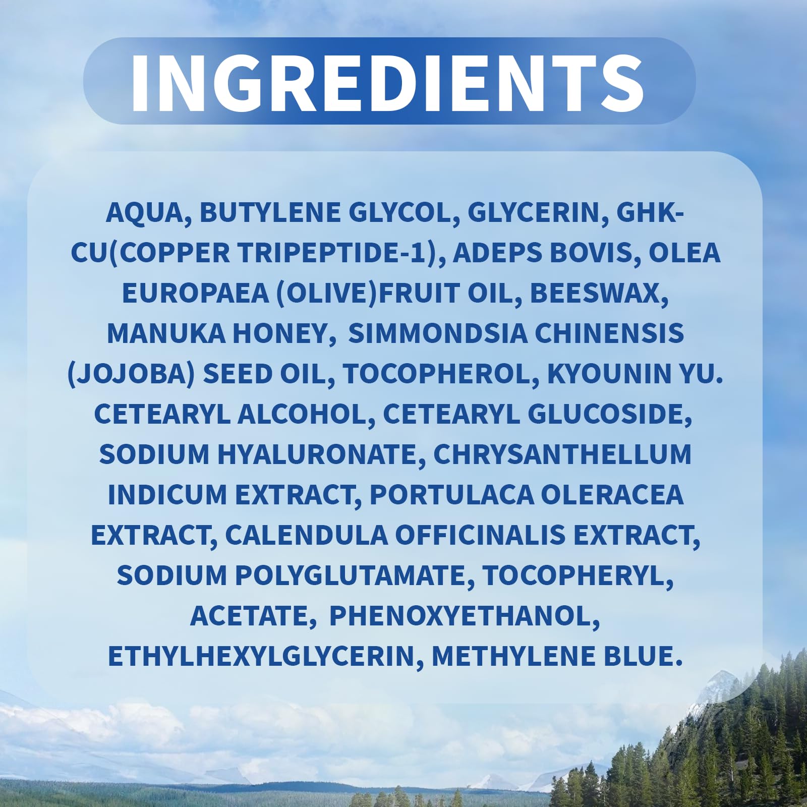 Product packaging and labeling of Nivexis balm