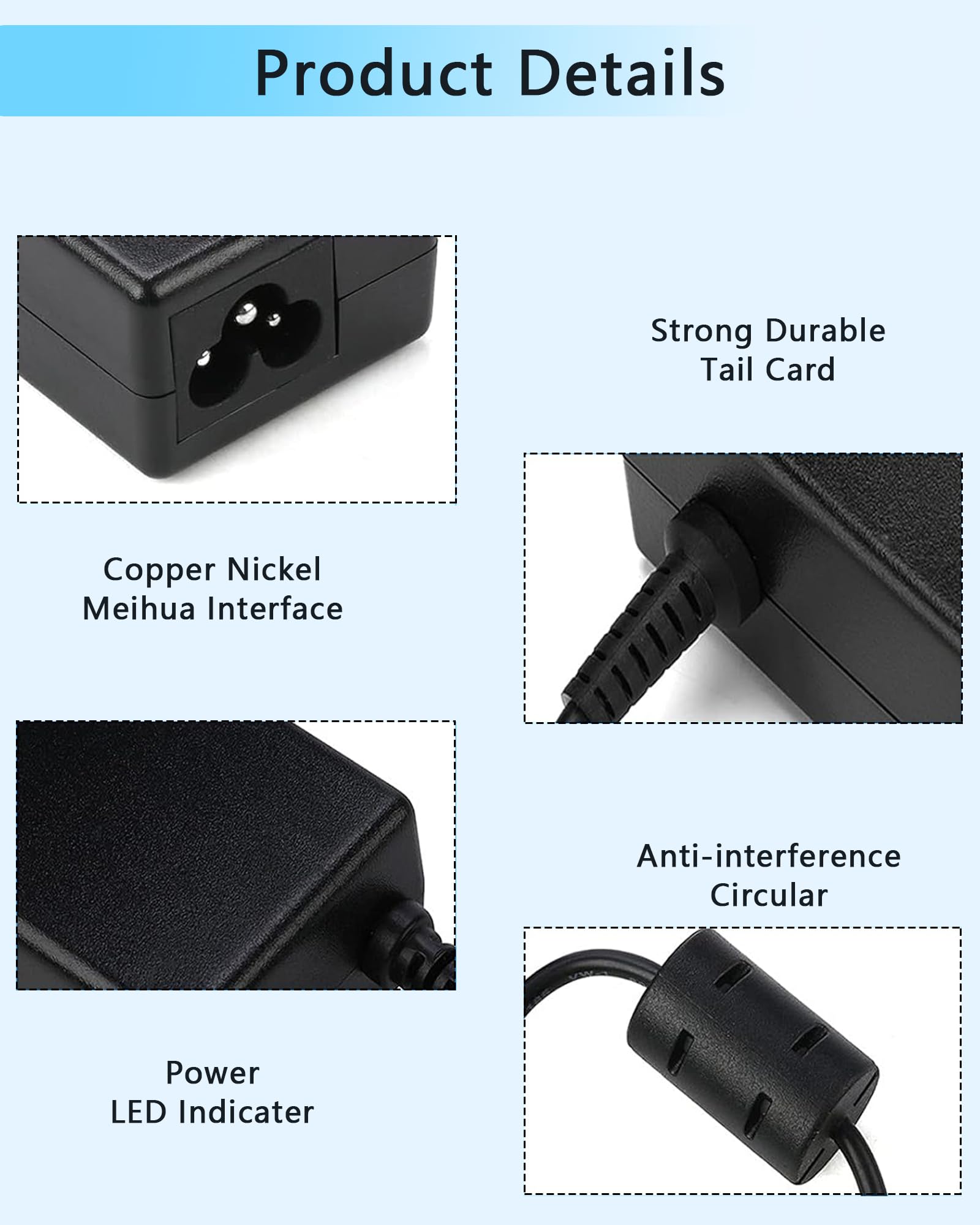 Compact design supports portability for Chromebook users on the move.