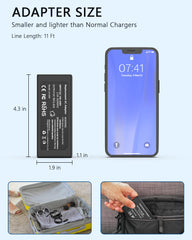 Nivjuky packaging box showing charger and manuals inside