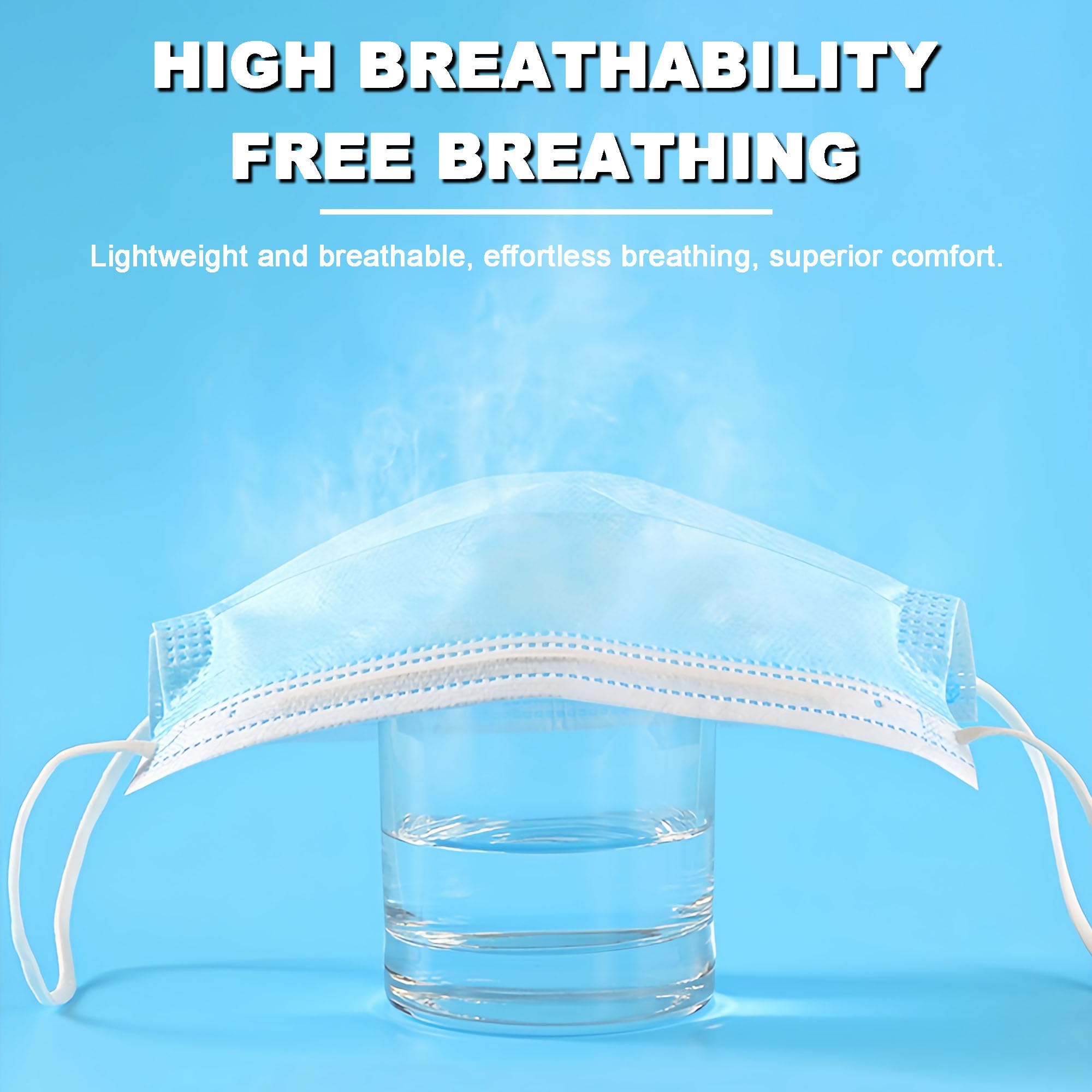 NIWOPO box of 100 masks ideal for family or workplace supply.