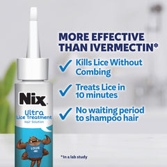 Nix Home Defense Spray bottle designed for bedding protection.