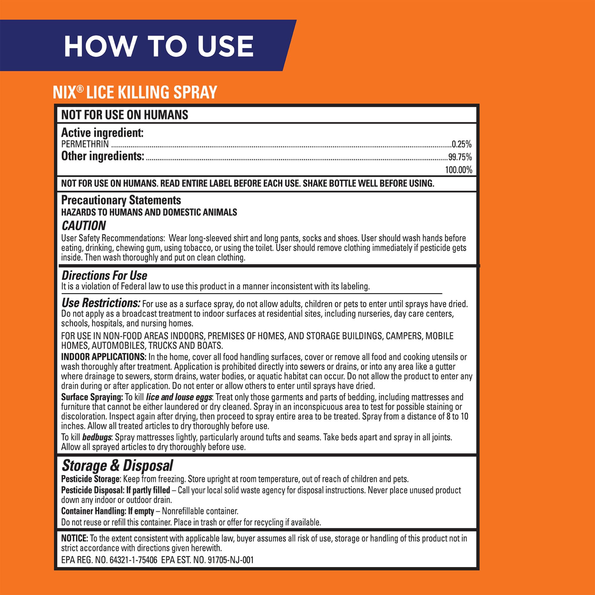 Nix kit contents presented for easy multi-product use.