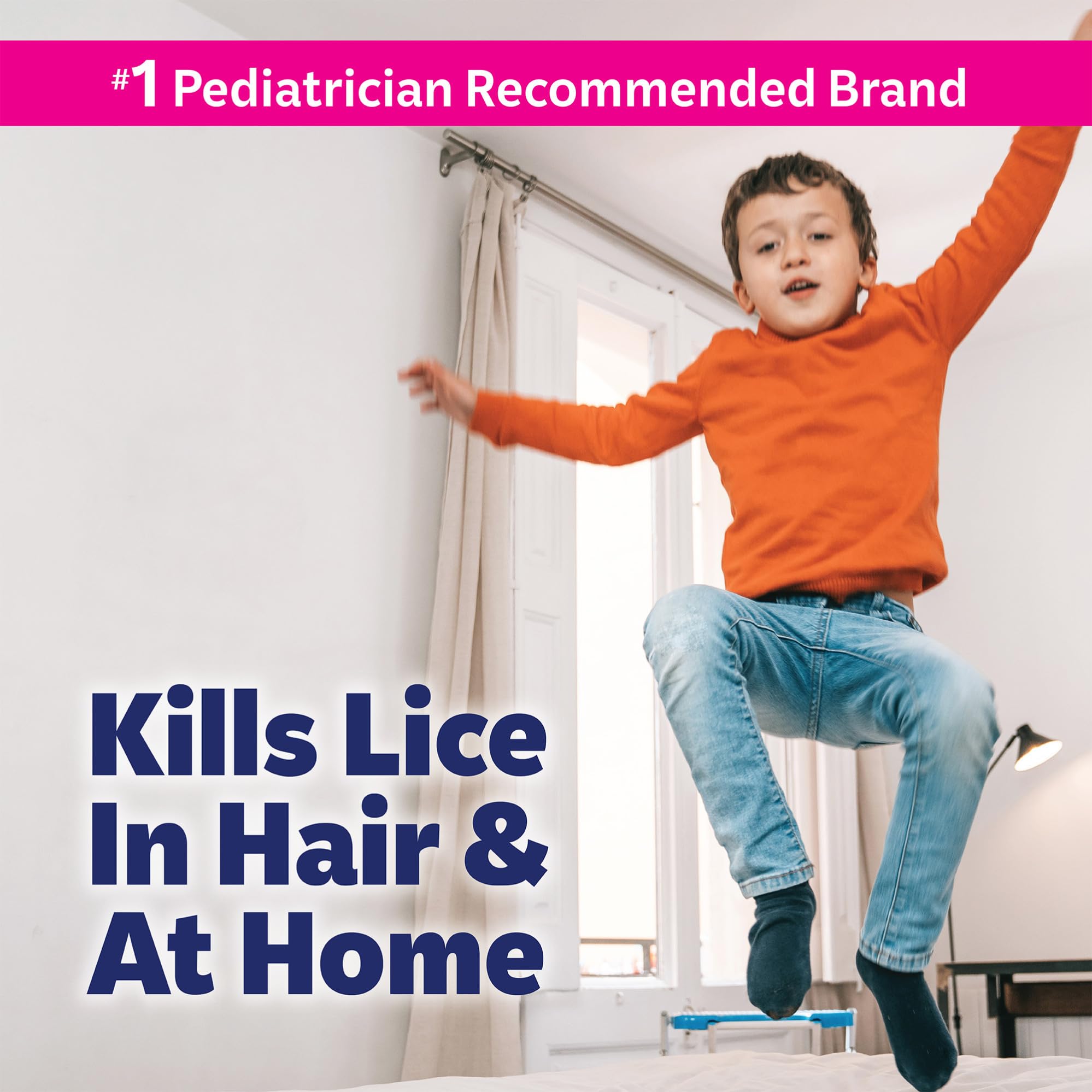 Nix Lice Removal Comb helps remove lice and nits from hair.