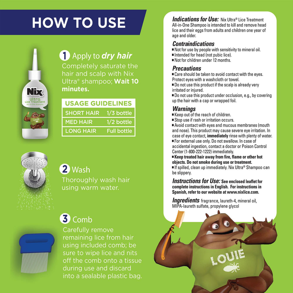 Nix Prevention spray in-use demonstrates quick, non-greasy daily application.