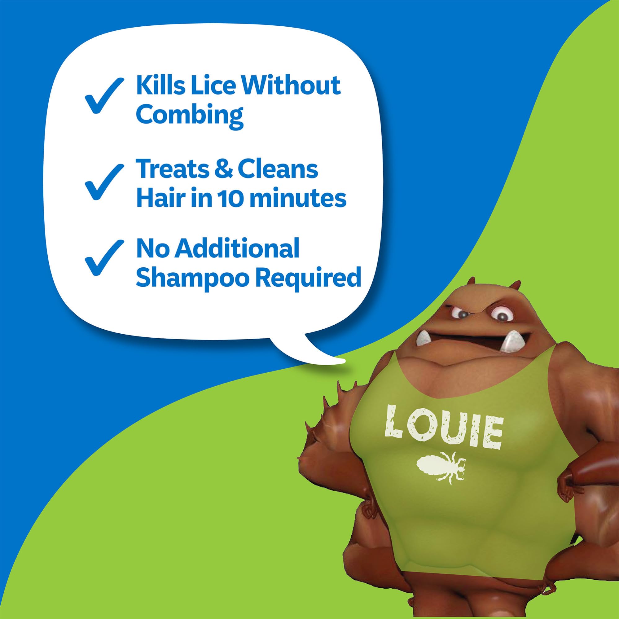 Nix Ultra All-in-One Shampoo applied to hair in a simple cleansing step