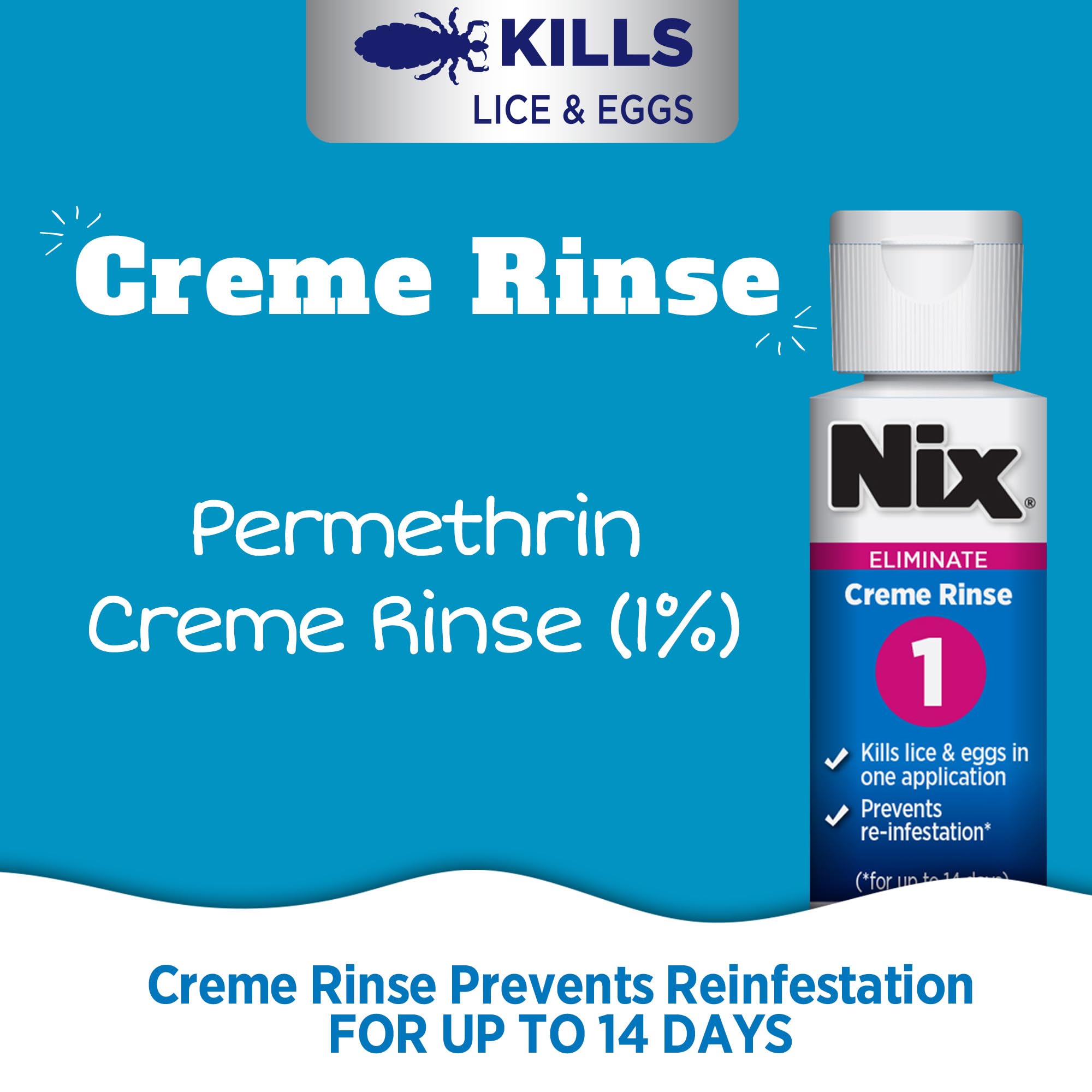 Nix Ultra Lice Comb used to remove lice and eggs after treatment
