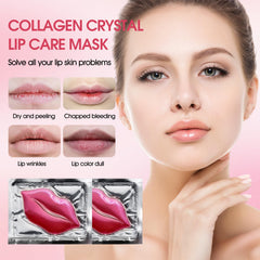 NIYET collagen crystal lip mask single sachet for on-the-go hydration.