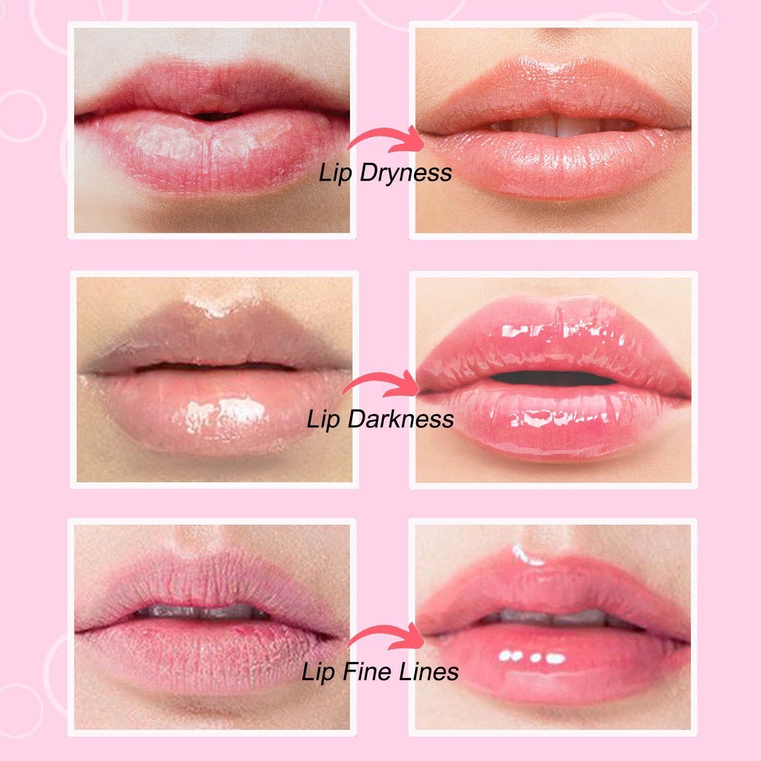 NIYET crystal lip mask close-up texture showing moisture-rich formula.
