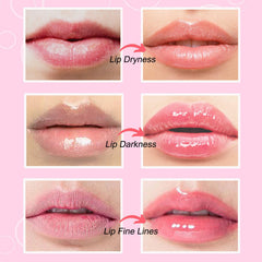 NIYET crystal lip mask close-up texture showing moisture-rich formula.