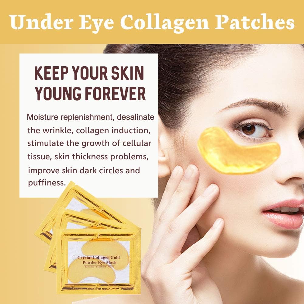 NIYET eye patches applying around the eye area for refreshed look