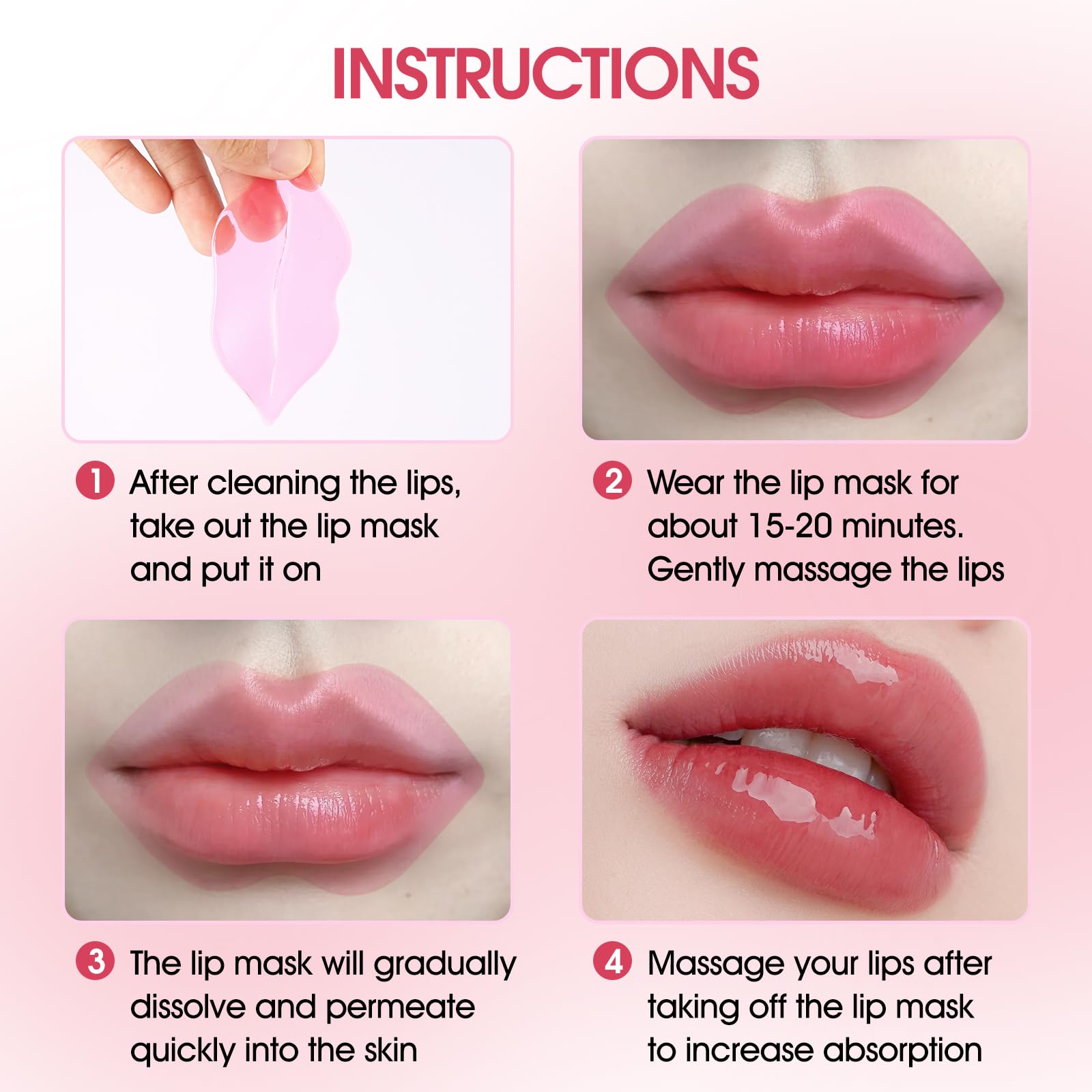 NIYET lip care routine with crystal mask for daily nourishment.