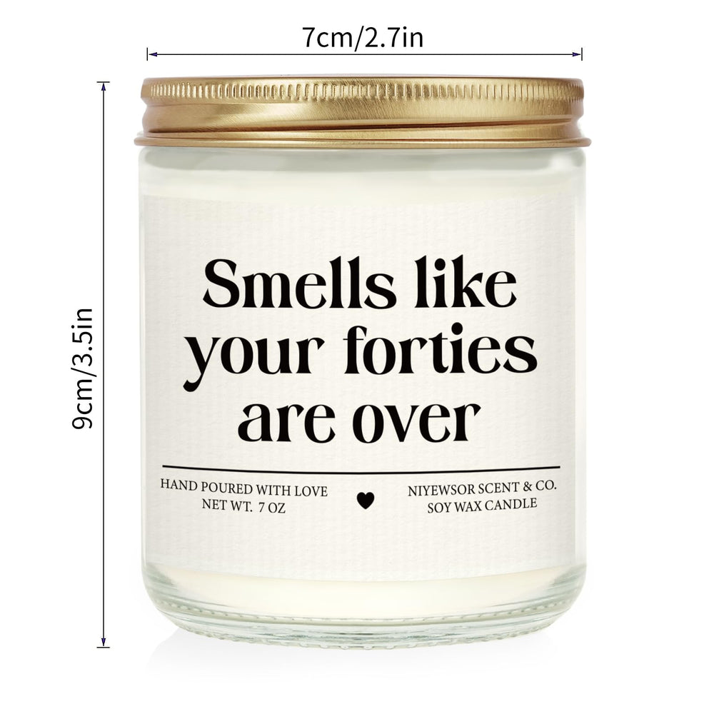 Niyewsor lavender-scented candle creates calm atmosphere in bedrooms.