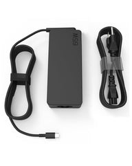 Njiwpnzo 65W USB-C laptop charger front view for ThinkPad compatibility