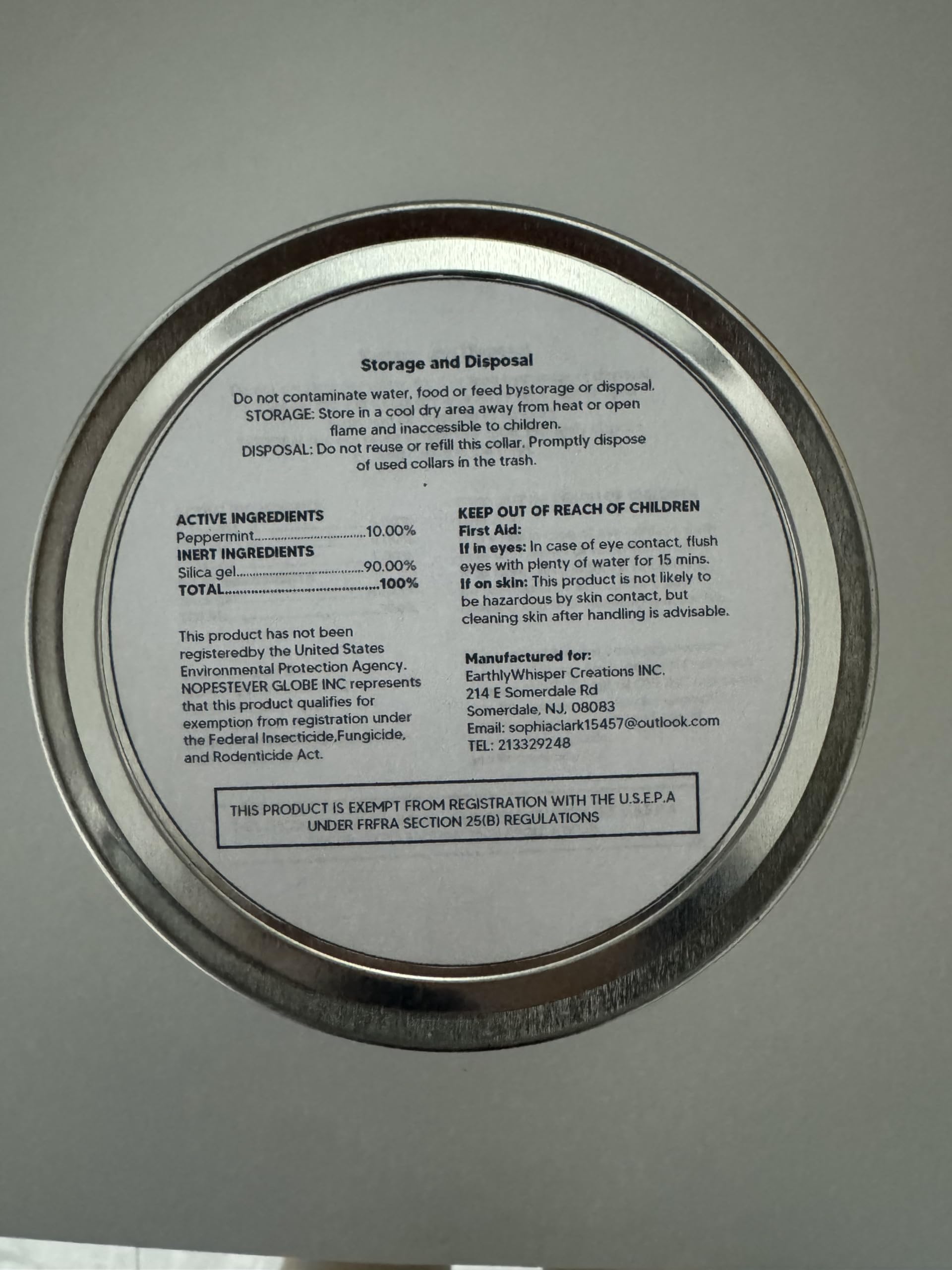NJKPUYT long-lasting 6-8 month protection from fleas and ticks.
